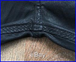 Diesel Mens W32 Thavar Ne Joggjeans Jogg Jeans Denim Sweat Pants Leather Look