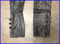 Dolce & Gabbana Mens Leather Pants