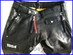 Dsquared2 Motorcycle Leather Pants