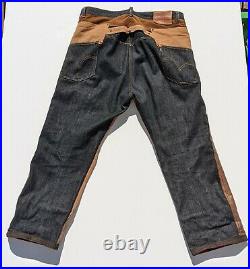 EYe JUNYA WATANABE MAN Levi's plaid leather Jeans Size L large