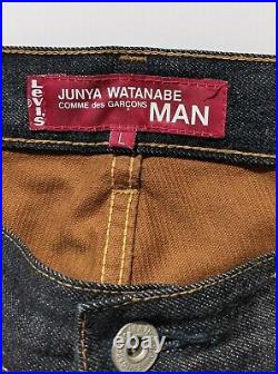 EYe JUNYA WATANABE MAN Levi's plaid leather Jeans Size L large