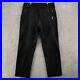 Emporio-Armani-Pants-Womens-54-Black-Lamp-Leather-Zip-Pockets-Trousers-01-seac