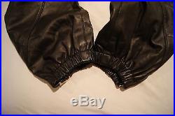 En Noir Black Leather Medium Pants Free Shipping! Mens Rare