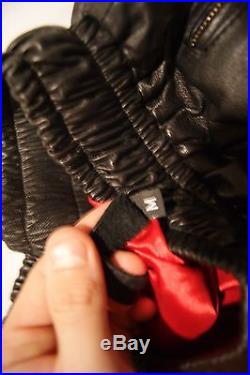 En Noir Black Leather Medium Pants Free Shipping! Mens Rare