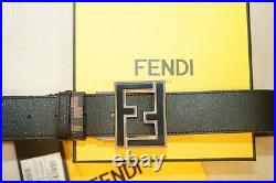 FENDI Belt pants size 30-32-44-36-38-40 Brown Leather Double Side