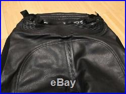 Fieldsheer leather motorcycle track racing pants Mens Size 34 zips to jacket