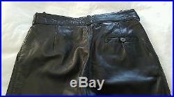 Genuine Leather Pants for Men, size 36, New