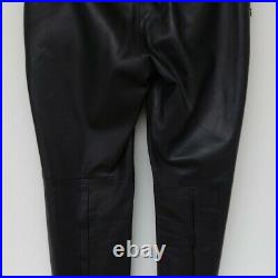 Gucci Tom Ford leather motorcycle pants lined