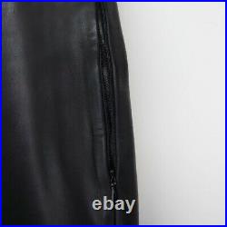 Gucci Tom Ford leather motorcycle pants lined