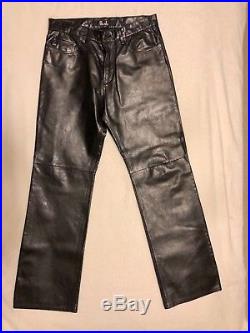 Guess Leather Pants Mens Size 32