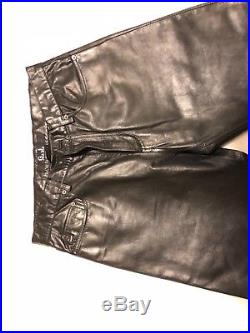 Guess Leather Pants Mens Size 32
