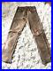 Handmade-Top-Grade-Cowhide-Unisex-Leather-Pants-Taupe-Sz-29-X-32-5-Button-Fly-01-ppd