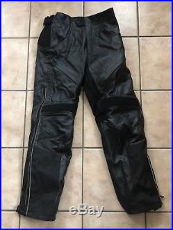 Harley-Davidson FXRG Men's Leather Motorcycle Riding Pants Size 32W x 32 Inseam
