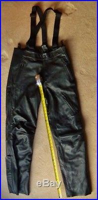 Harley Davidson Mens FXRG All Leather Over pants 98524-05VM-32waist-NOS