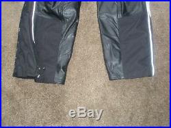 Harley Davidson Mens FXRG Leather Riding Overpants Pants NWT