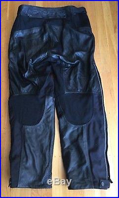 Harley Davidson, Mens FXRG Leather Weather Riding Pants withArmor, 36