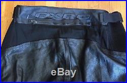 Harley Davidson, Mens FXRG Leather Weather Riding Pants withArmor, 36