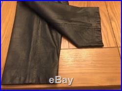 Harley Davidson Mens Leather Jeans/Pants Size 34