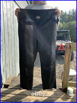 Harley davidson mens leather pants Size 38 Excellent Condition, Barely Worn