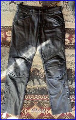 Harley davidson mens leather pants Size 38 Excellent Condition, Barely Worn