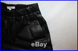 IRO Gao Black Lambskin Leather Pants Women's/Men's size 36