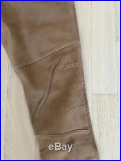 J Brand Men's Suede Leather Pants Size M