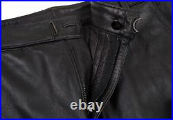 Jean-Paul GAULTIER Leather Pants Size 52(K-90619)