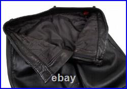 Jean-Paul GAULTIER Leather Pants Size 52(K-90619)