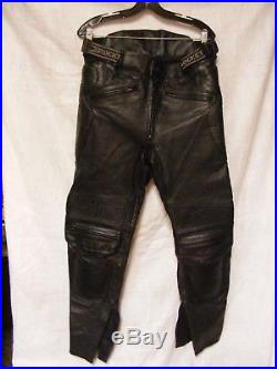 Joe Rocket Leather Motorcycle Racing Pants with Armor Men