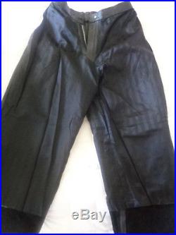 Jonathan Logan Mens Leather Motocycle Pants size 31