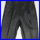 Kenneth-Cole-New-York-Mens-Leather-Pants-Size-38X34-Black-Zip-Lined-Motorcycle-01-oxup