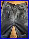 Krawehl-Leder-mens-EU42-leather-pants-Motorcycle-Vintage-Black-28-in-USA-01-nrpe