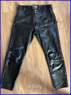 Langlitz Leather Motorbike Pants W32 BLUF Breeches Vintage