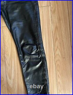 Langlitz Leather Motorbike Pants W32 BLUF Breeches Vintage