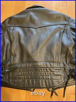 Langlitz leathers Jacket & Pants Set Heavy Leather. Nice Quality Set