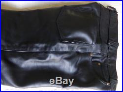 Leather Gear Schott Perfecto Men's Leather Pants! Great Condition, Like New