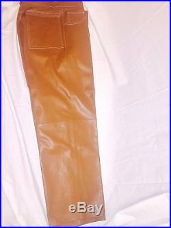 Leather Pant Suit For Men By Volcano/ Jacket-size Xxl/pants Size 40 Length 32 In