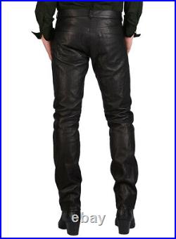 Leather Pants Buy Leather Pants For Men Genuine Pure leather Gents Pant -MP031