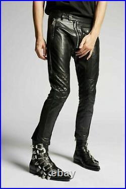 Leather Pants Buy Leather Pants For Men Genuine Pure leather Gents Pants- MP75