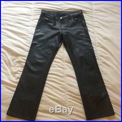 Leather Pants, Men's, black, PUNKuture, 30