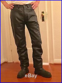 Leather Pants Mens 31 32 Ducati Motorcycle Made In Italy
