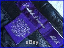 Leather pants (mens) Ralph Lauren purple label