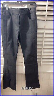 Leather pants size 30 men