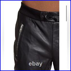 Lindberg Leather Pants W. Zippers Style 30-18112 men's xl logger