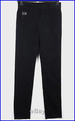 Louis Vuitton Corduroy Leather App Men Pants Jeans Size 38/W30