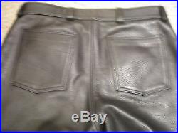 Men's Heavy Leather Pants