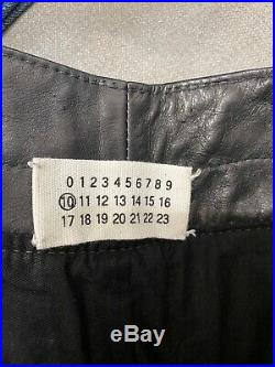 Maison Margiela Biker Leather Trousers Runaway Masterpiece Retail $1700