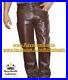 Men-Genuine-Black-Leather-trousers-Pants-Biker-Military-police-western-cowboy-01-lue