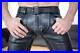 Men-handmade-leather-pants-gay-double-zipper-quilted-casual-party-jean-trouser-01-vxs