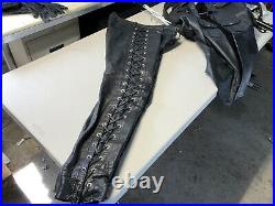Men leather pants NORTH BOUND SIZE 36 HIGH QUALITY